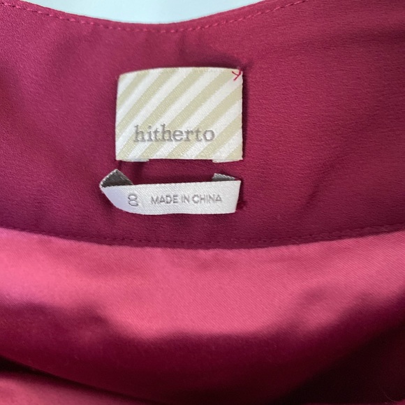 Wine Coloured Maxi Skirt - Picture 3 of 3